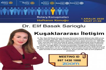 KONUK KONUSMACI DR.ELİF BASAK SARIOGLU 